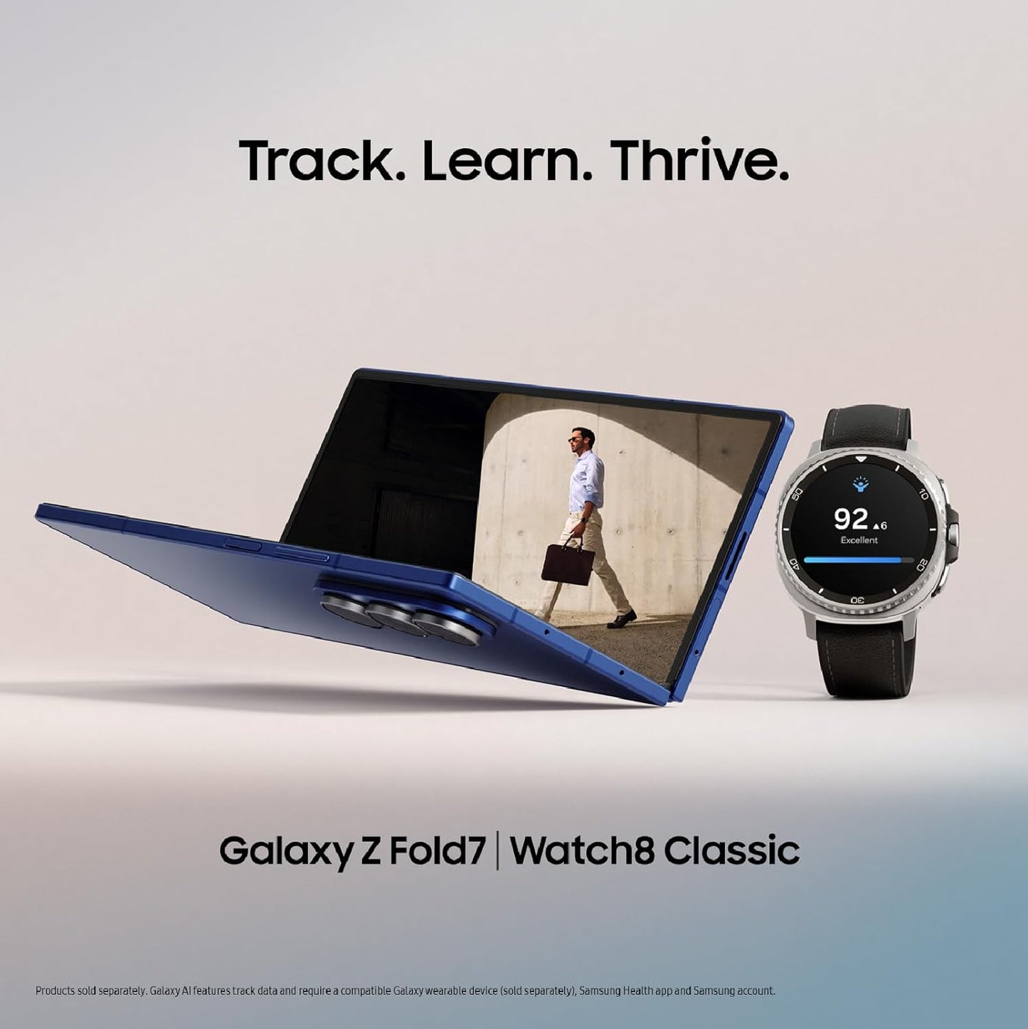 Samsung Galaxy Watch 8 Classic (2025) 46mm Bluetooth Smartwatch, Cushion Design, Rotating Bezel, Quick Button, Sleep Coaching, Running Coach, Energy Score, Black - Unboxed
