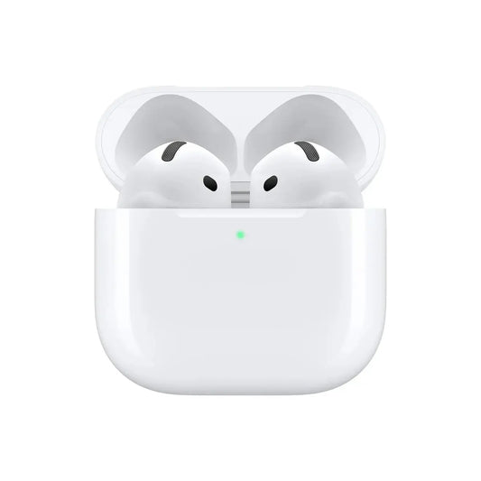 Apple AirPods 4 Wireless Earbuds, Bluetooth Headphones, Personalised Spatial Audio, Sweat and Water Resistant, USB-C Charging Case, H2 Chip, Up to 30 Hours of Battery Life, Effortless Setup for iPhone Dabbakhul