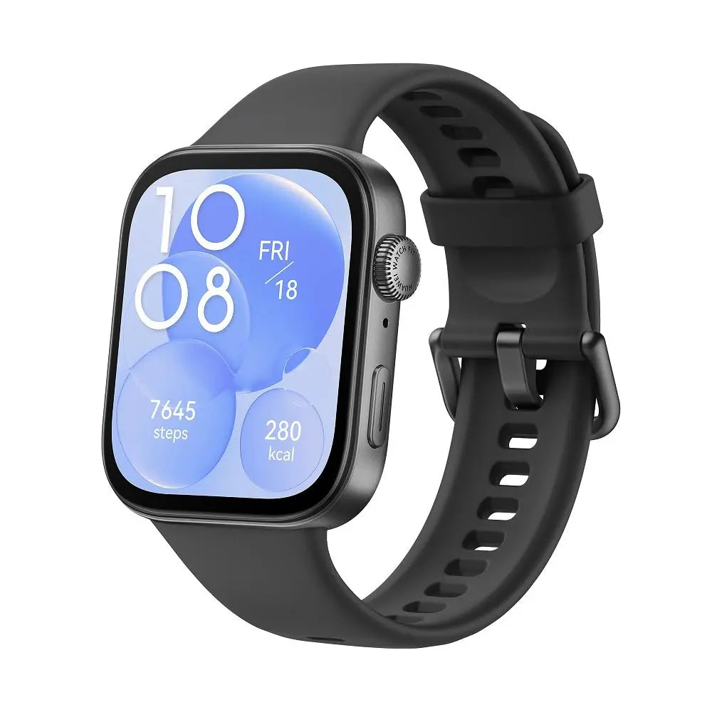 Huawei Watch FIT 3, 1.82" AMOLED Display, Ultra-Slim Design, All-Round Fitness Management, Comprehensive Health Management, Durable Battery Life, Compatible with iOS & Android Dabbakhul