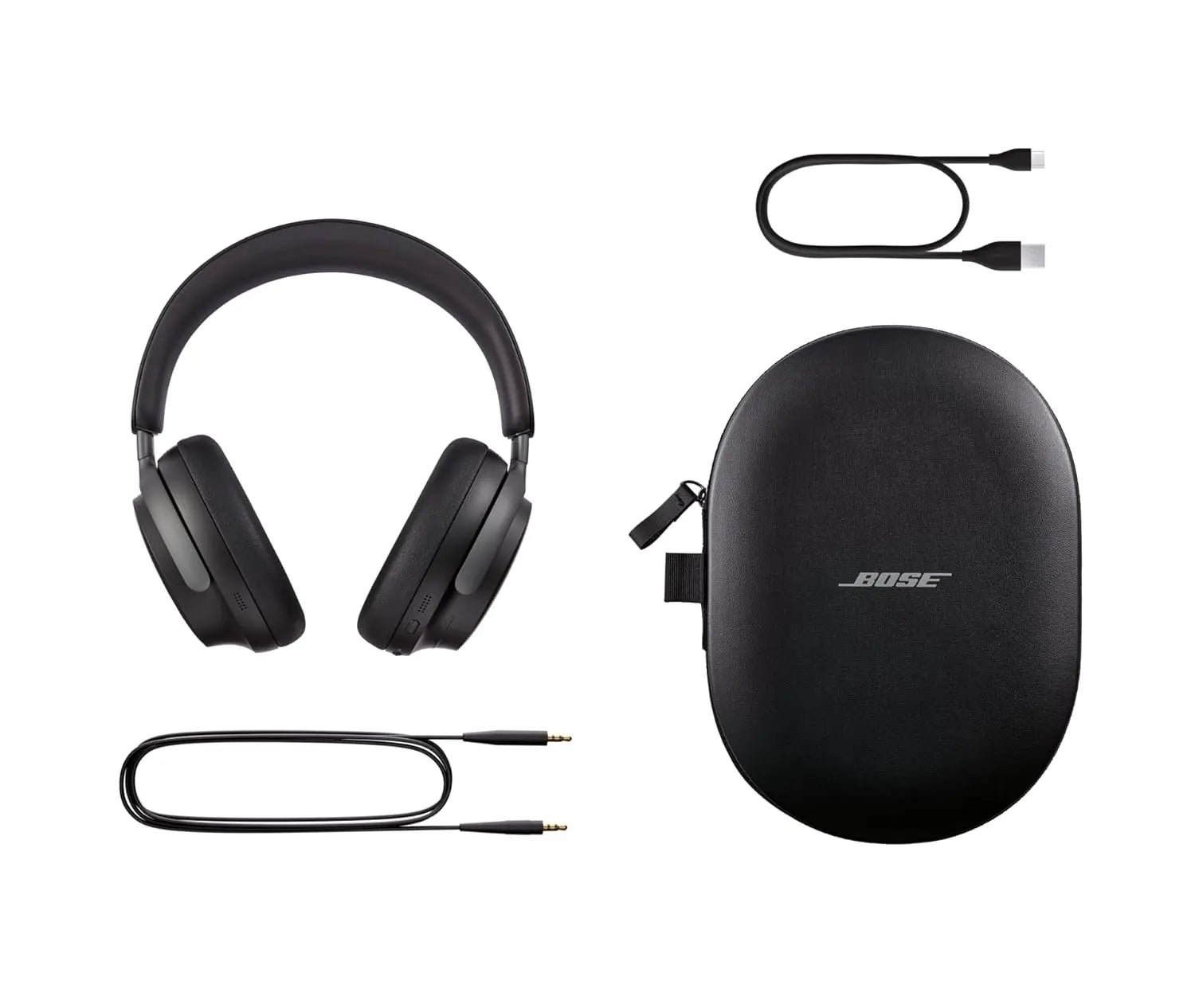Bose New QuietComfort Ultra Wireless Noise Cancelling Headphones with Spatial Audio, Over-The-Ear Headphones with Mic, Up to 24 Hours of Battery Life Dabbakhul
