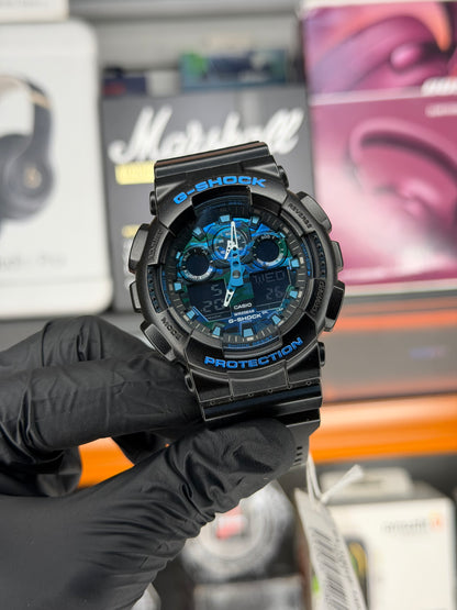 Casio GShock - GA100CB BLACK,BLUE