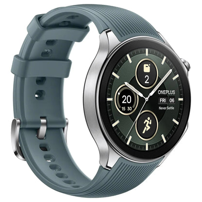 OnePlus Watch 2 with Wear OS 4,Snapdragon W5 Chipset,Upto 100hrs battery life,1.43’’ AMOLED Display,Stainless Steel & Sapphire Crystal build,Dual Frequency GPS,5 ATM, IP68 & BT Calling Dabbakhul