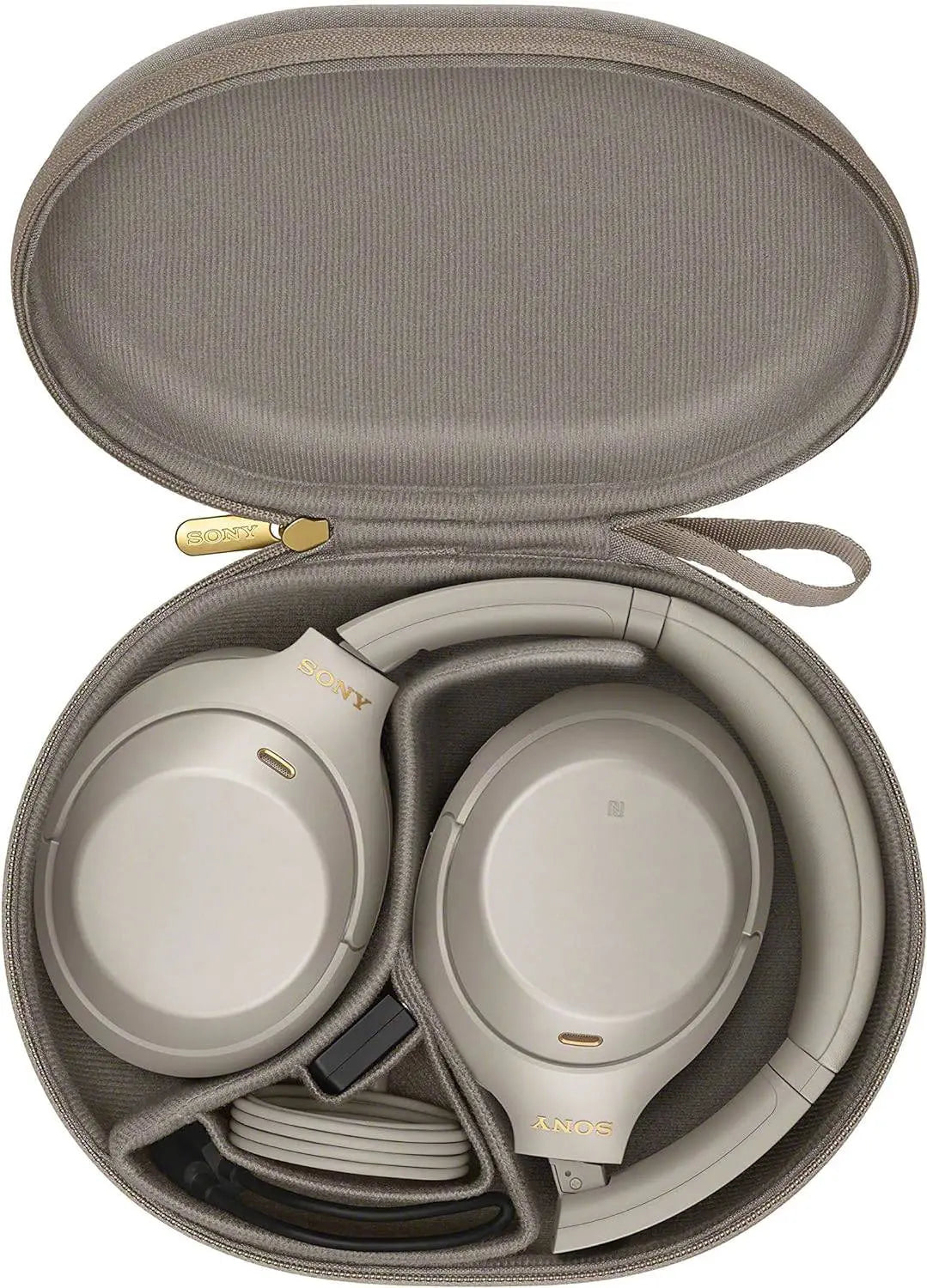 Sony WH-1000XM4 Industry Leading Wireless Noise Cancellation Bluetooth Over Ear Headphones with Mic for Phone Calls, 30 Hours Battery Life, Quick Charge, AUX, Touch Control and Voice Control Dabbakhul
