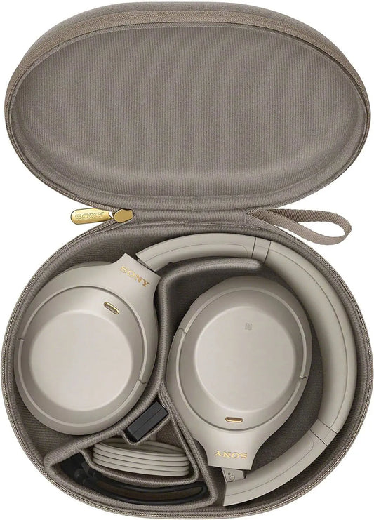 Sony WH-1000XM4 Industry Leading Wireless Noise Cancellation Bluetooth Over Ear Headphones with Mic for Phone Calls, 30 Hours Battery Life, Quick Charge, AUX, Touch Control and Voice Control Dabbakhul