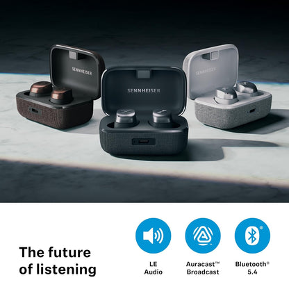 Sennheiser MOMENTUM True Wireless 4 Earbuds with Bluetooth5.4 and future-ready AURACAST technology