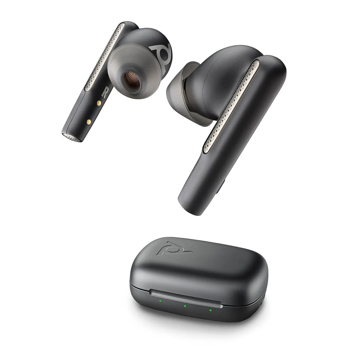 Poly Voyager Free 60 True Wireless Earbuds, in-Ear w/Noise-canceling mic, ANC, Black Dabbakhul