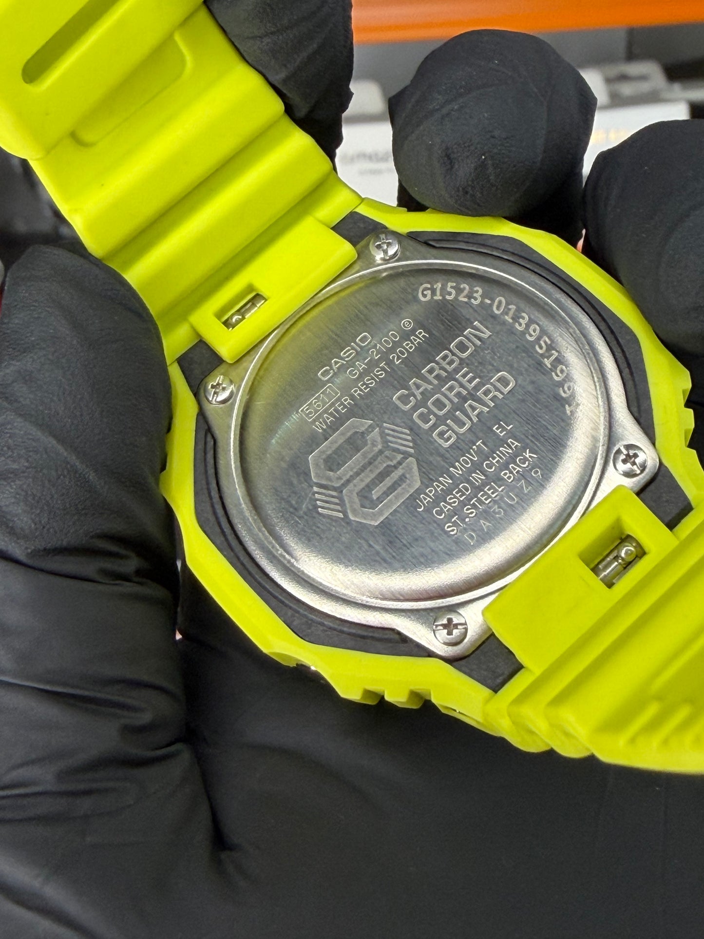 Casio Gshock - GA2100 YELLOW DIAL