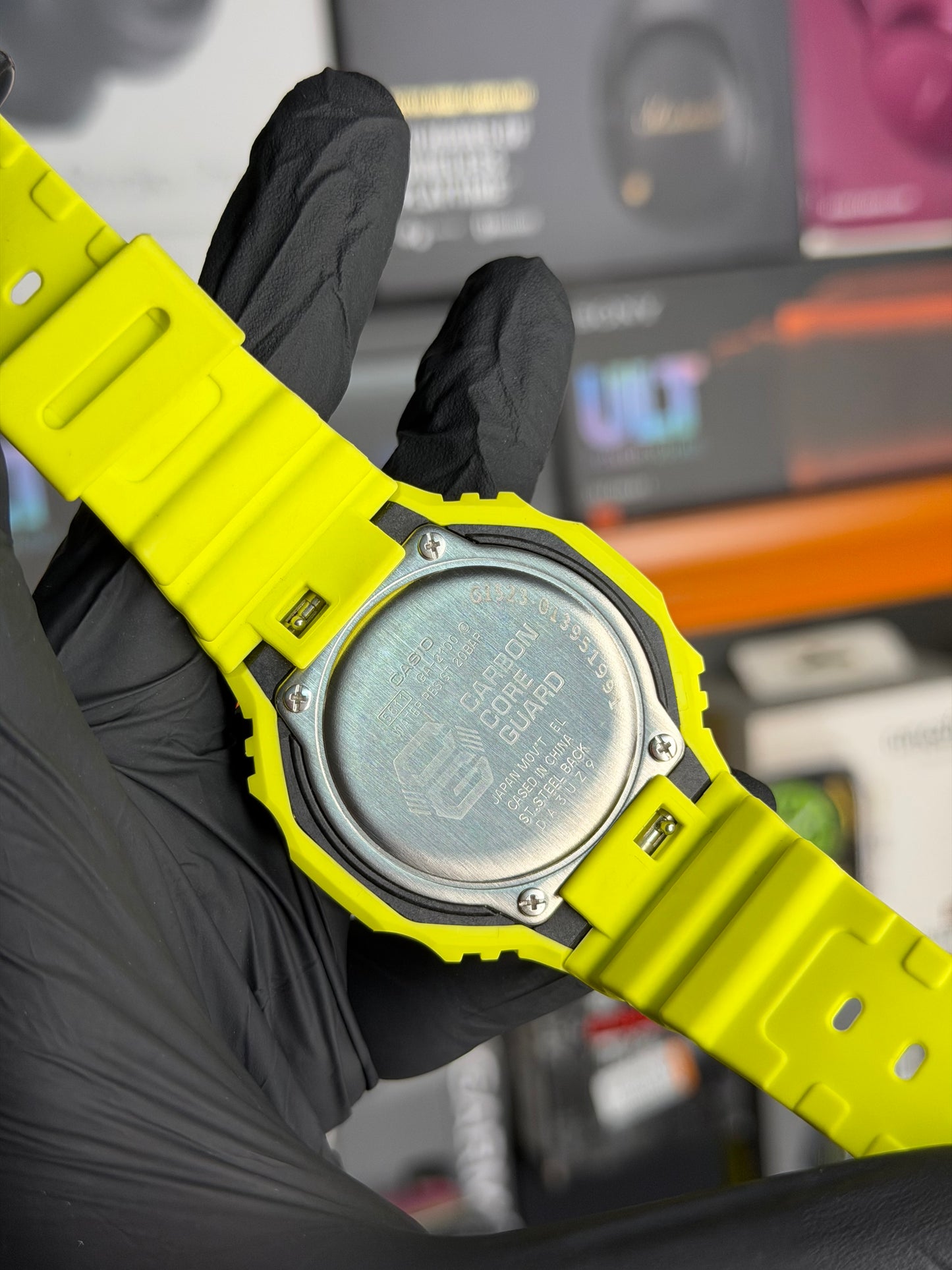 Casio Gshock - GA2100 YELLOW DIAL