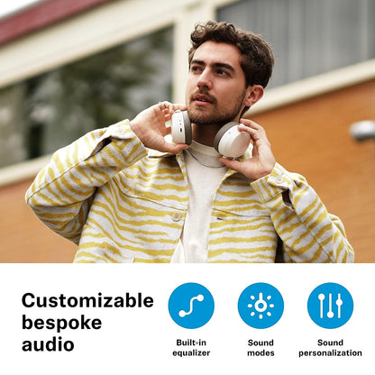 Sennheiser Momentum 4 Wireless Headphones - Over Ear Headset for Crystal-Clear Calls with Adaptive Noise Cancellation - Unboxed