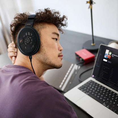 Sennheiser HD 660S2 Open‑Back Hi-Res Audiophile Headphones, Ultra‑Light Aluminum Voice Coil, Extended Sub‑Bass, 300 Ohm Impedance & Airflow Transducer, Plush Ear Cushions, Premium Comfort, 2Y Warranty (UNBOXED)