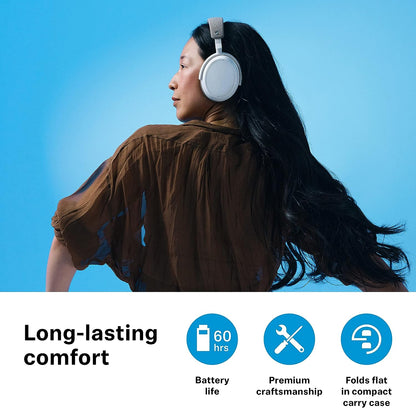 Sennheiser Momentum 4 Wireless Headphones - Over Ear Headset for Crystal-Clear Calls with Adaptive Noise Cancellation - Unboxed