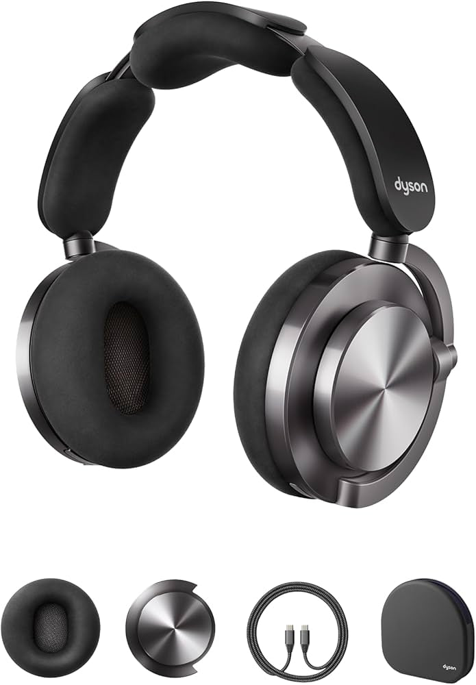 Dyson OnTrac™ headphones CNC Black Nickel