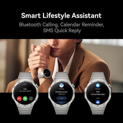 Huawei Watch GT4 46mm Smartwatch Compatible with Android & iOS - Unboxed