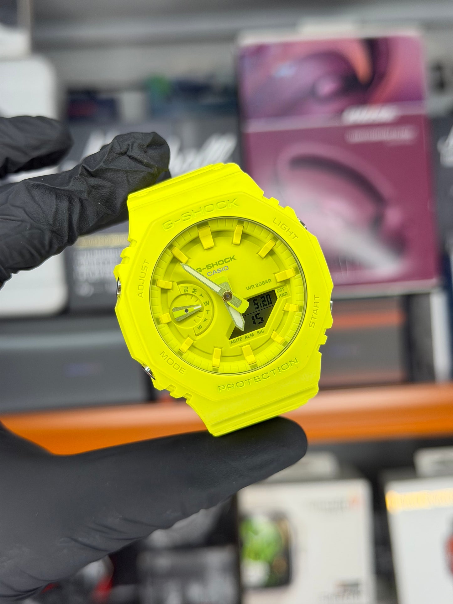 Casio Gshock - GA2100 YELLOW DIAL