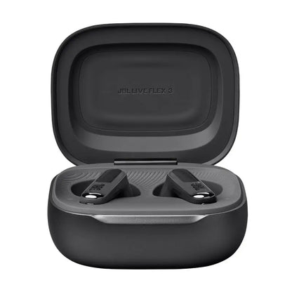 JBL New Launch Live Flex 3 TWS,Hi-Res Audio True ANC Earbuds,Smart Case with Touch Display,48H Playtime,Wireless Charging,6 Mic,Multipoint Connection,Ip55 Proof, Headphones App,Personi-Fi 3.0 Dabbakhul