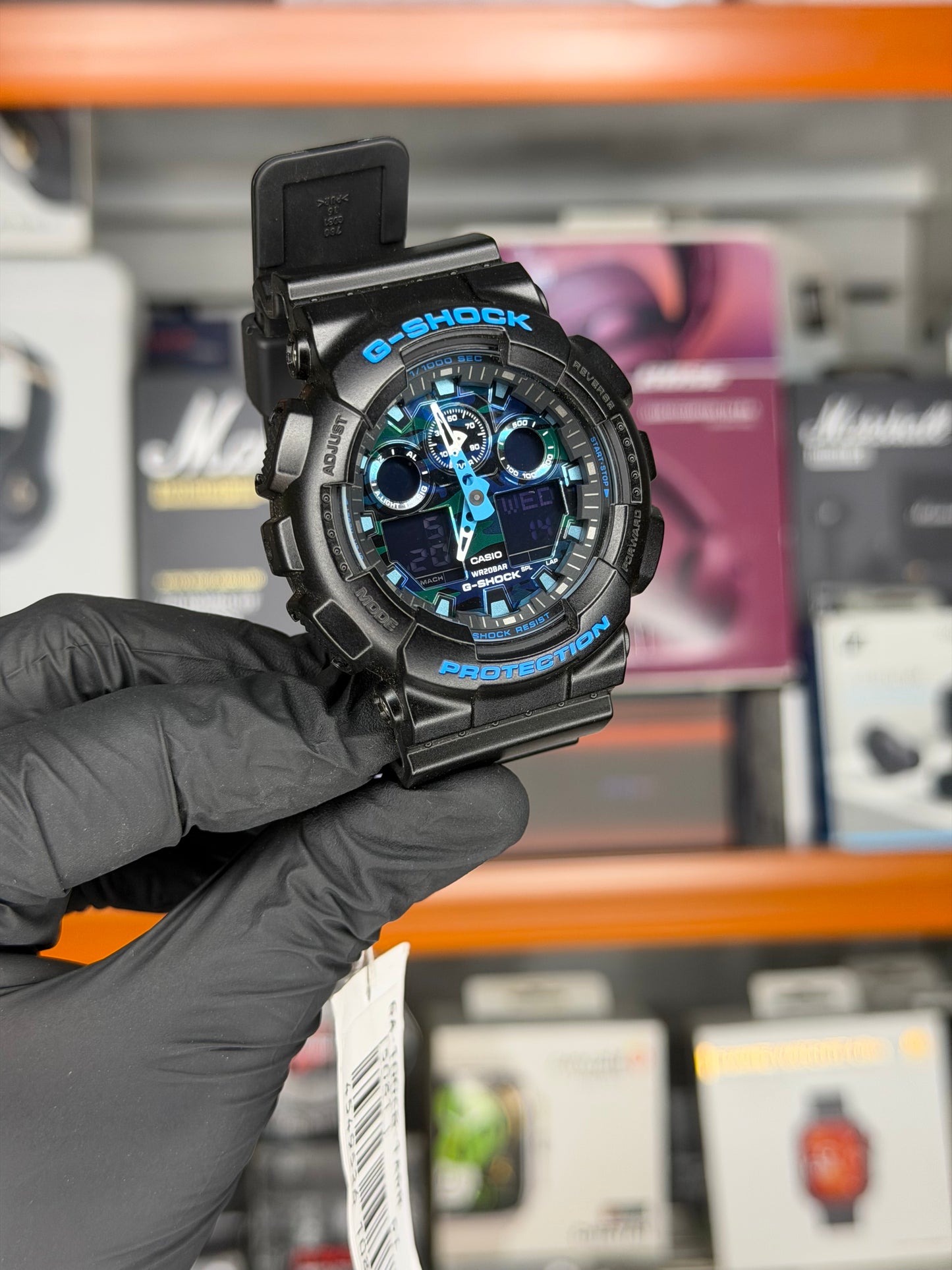 Casio GShock - GA100CB BLACK,BLUE