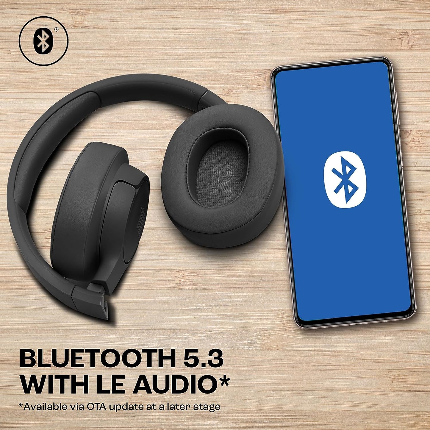 JBL Tune 770NC Wireless Over Ear ANC Headphones with Mic - Unboxed