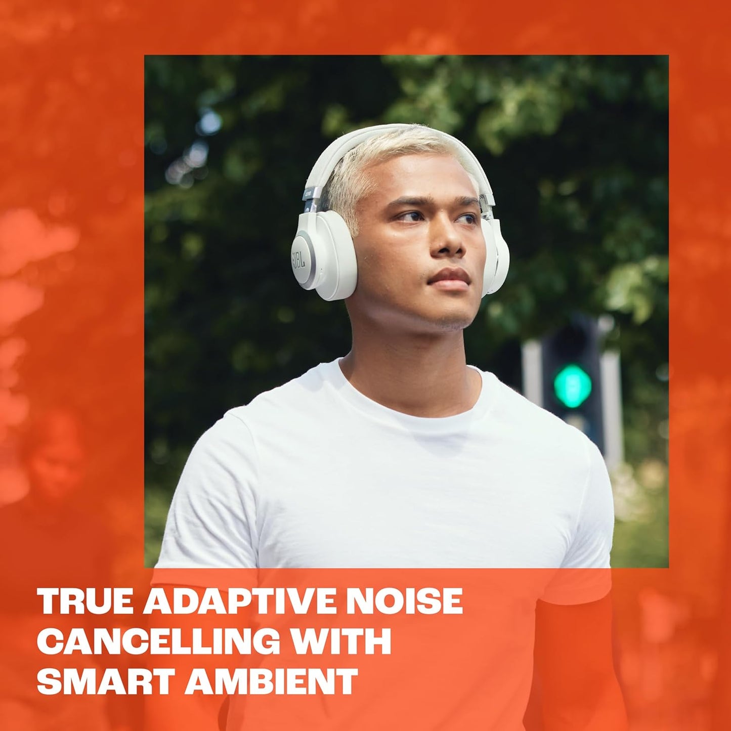 JBL Live 770NC True Adaptive Noise Cancellation Headphones Wireless Over Ear - Unboxed