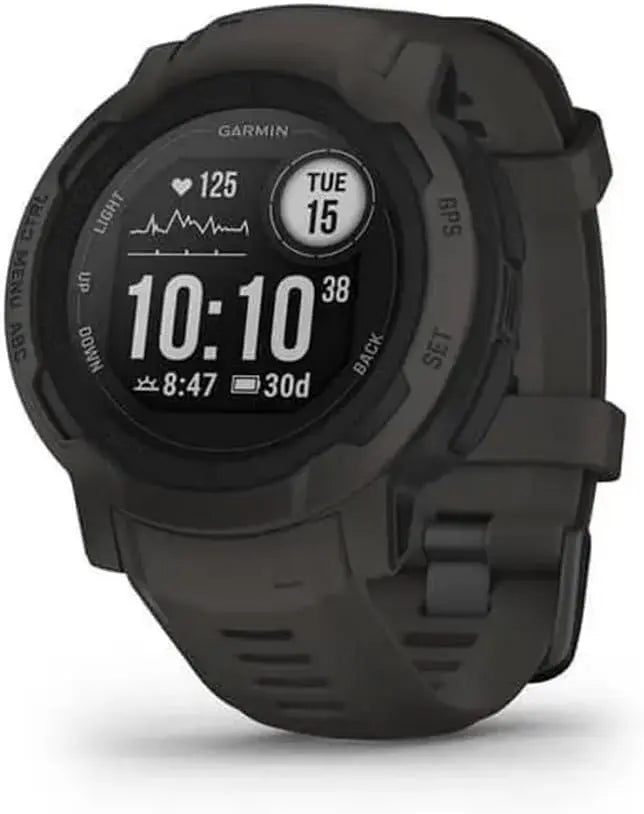 Garmin Instinct 2, Rugged Outdoor Watch with GPS, Built for All Elements, Multi-GNSS Support, Tracback Routing and More, Graphite Dabbakhul