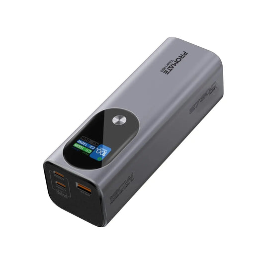 Promate 160 Watt - ultra compact, 27,600 Mah Powerbank Dabbakhul