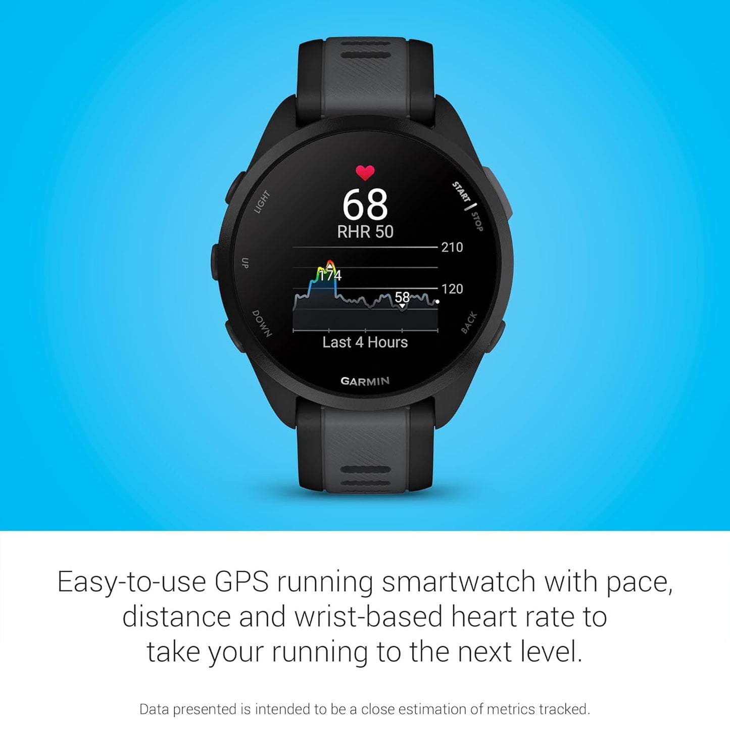 Garmin Forerunner 165 Music, Running Smartwatch, Colorful AMOLED Display, Training Metrics and Recovery Insights, Music on Your Wrist Dabbakhul