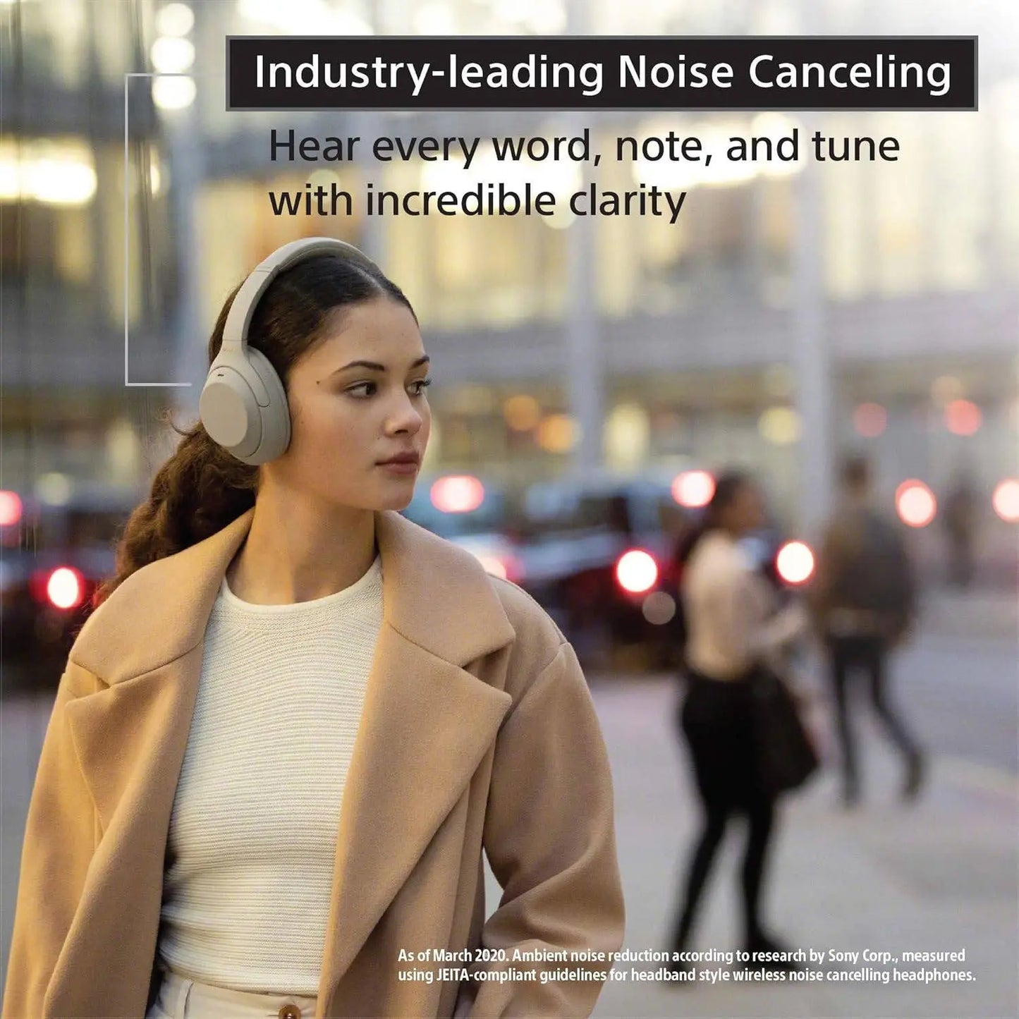 Sony WH-1000XM4 Industry Leading Wireless Noise Cancellation Bluetooth Over Ear Headphones with Mic for Phone Calls, 30 Hours Battery Life, Quick Charge, AUX, Touch Control and Voice Control Dabbakhul