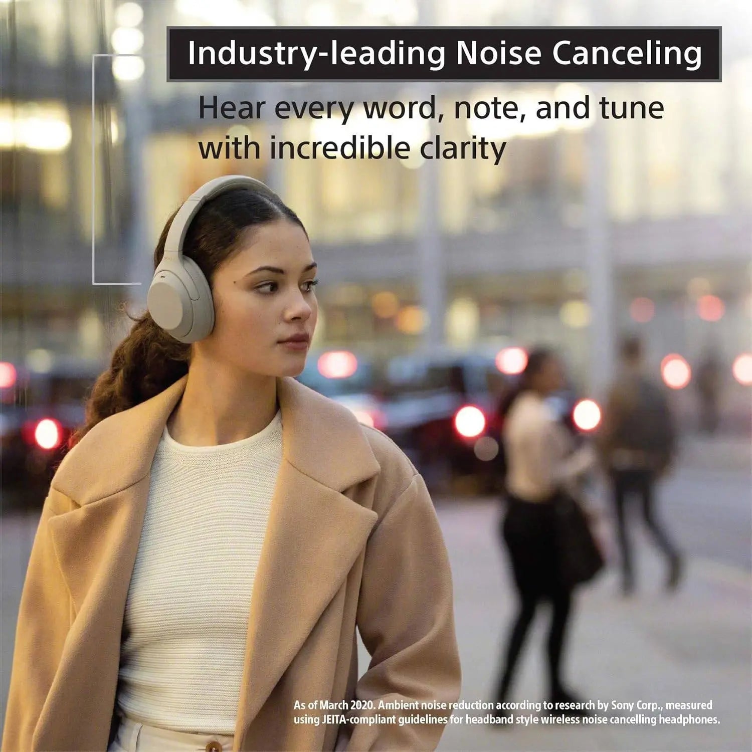 Sony WH-1000XM4 Industry Leading Wireless Noise Cancellation Bluetooth Over Ear Headphones with Mic for Phone Calls, 30 Hours Battery Life, Quick Charge, AUX, Touch Control and Voice Control Dabbakhul