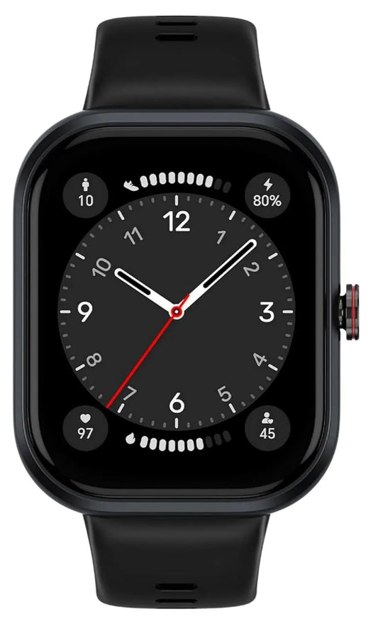 Honor Choice Watch| 1.95" AMOLED Display | Bluetooth Calling | 120 Workout Modes | 5ATM Swim-Ready | Upto 12 Days Battery Life | Built-in Multi-System GNSS | SpO2, Heart Rate, Sleep Tracking Dabbakhul