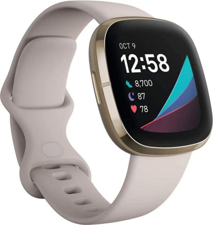 Fitbit Sense Advanced Smartwatch with Tools for Heart Health, Stress Management & Skin Temperature Trends Dabbakhul