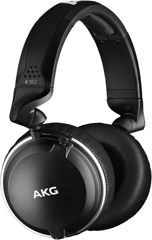 AKG K182 Closed-back Monitor Studio Wired without Mic Headset (Black, On the Ear) Dabbakhul
