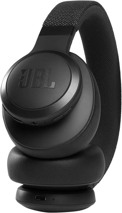 JBL Live Tune 660NC: Wireless On-Ear Headphones with Active Noise Cancellation Dabbakhul