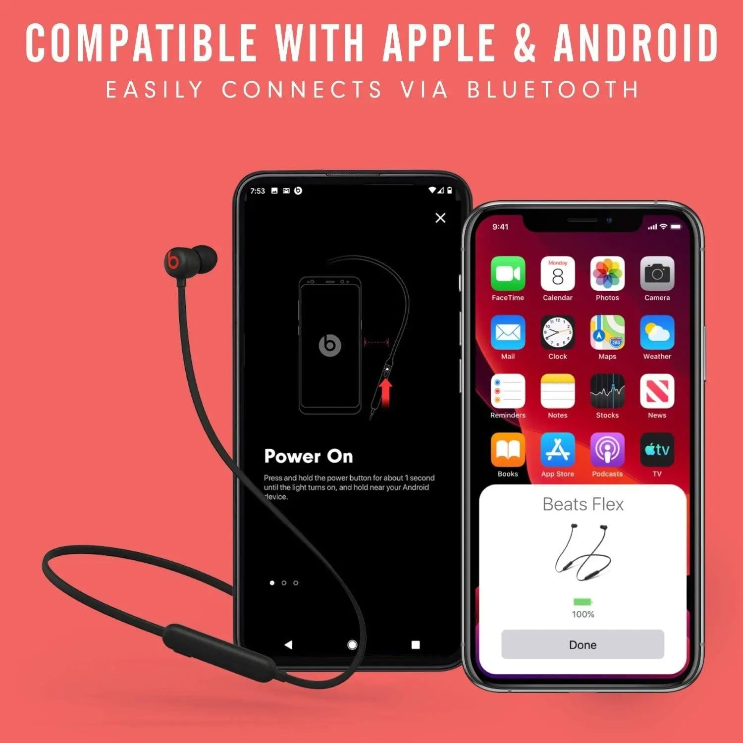 Beats (by Apple) Flex Wireless Earphones – Magnetic Earbuds, Class 1 Bluetooth Dabbakhul