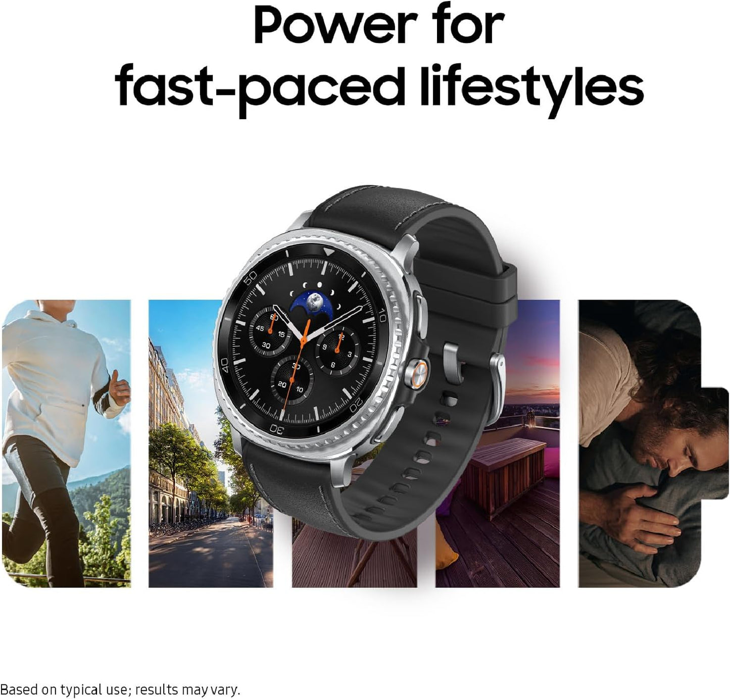 Samsung Galaxy Watch 8 Classic (2025) 46mm Bluetooth Smartwatch, Cushion Design, Rotating Bezel, Quick Button, Sleep Coaching, Running Coach, Energy Score, Black - Unboxed