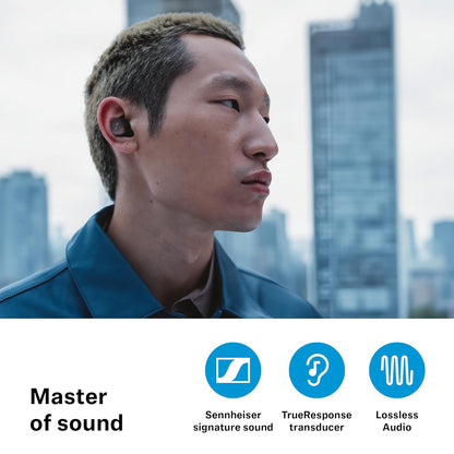 Sennheiser MOMENTUM True Wireless 4 Earbuds with Bluetooth5.4 and future-ready AURACAST technology