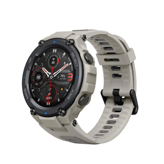 Amazfit T-Rex Pro 48mm Smartwatch Fitness Watch with Sp02, Heart Rate, Sleep Monitor, Sports Watch with Over 100 Sports Modes, 10 ATM Waterproof, 18 Day Battery Life, GPS - (Excellent Condition, Like New ) Dabbakhul
