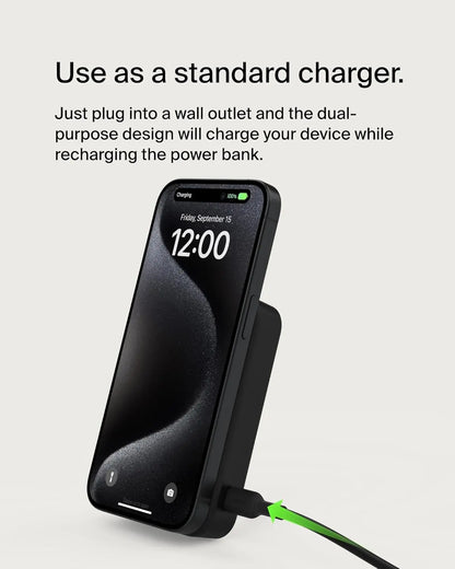 Belkin boostcharge pro magnetic powerbank 10k mah qi2 Dabbakhul