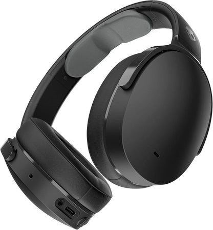 Skullcandy Hesh ANC Headphones with 40mm drivers, 22Hr Playtime + Rapid Charge, Light weight Bluetooth Headset (Mob White, Over the Ear, On the Ear) Dabbakhul