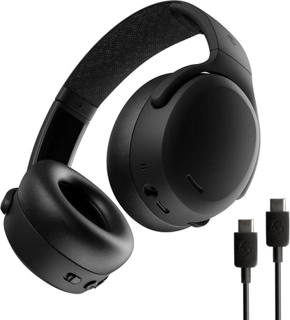 Skullcandy Crusher ANC 2 Wireless Bluetooth Over-Ear Headphones with Active Noise Cancellation, Adjustable Sensory Bass, 50Hr Battery, 40 mm Drivers, Multipoint Pairing, Built-in Mic Dabbakhul