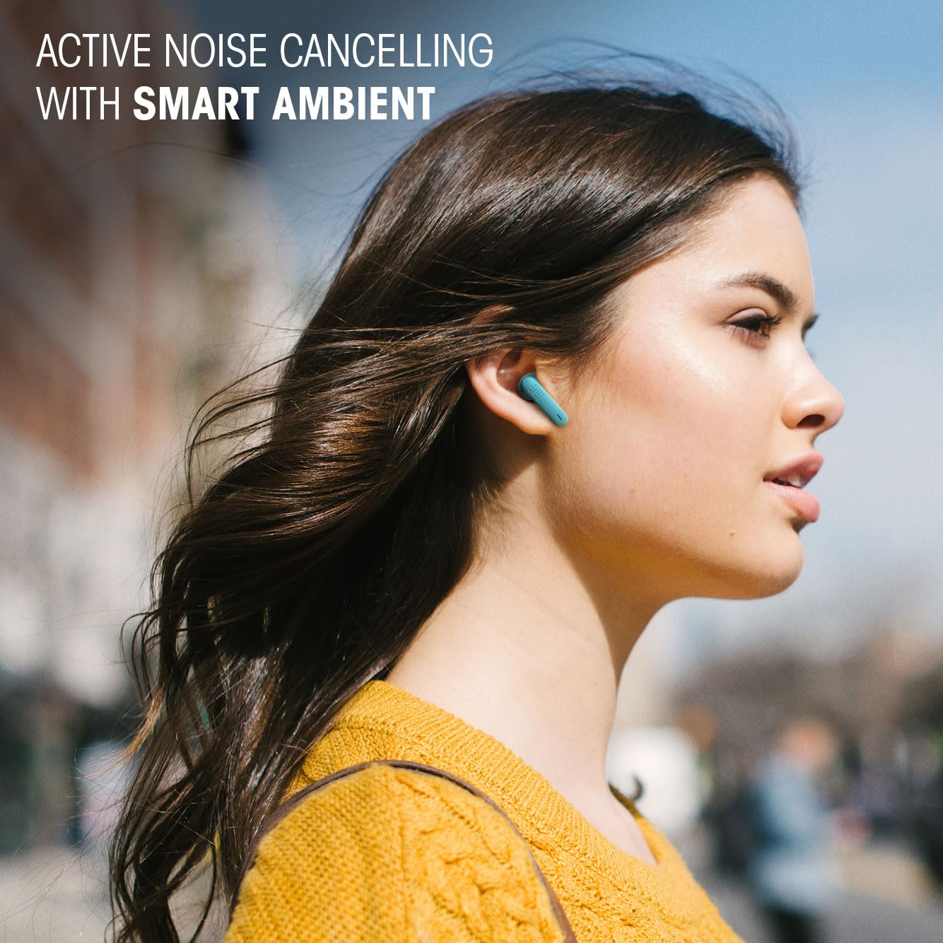 JBL Wave Flex 2 in-Ear Wireless Earbuds (TWS) with Mic,4 mics for Crisp & Clear Calls,40 Hours Battery,Ip54 Water&Dust Resistance,Multi-Point Connection