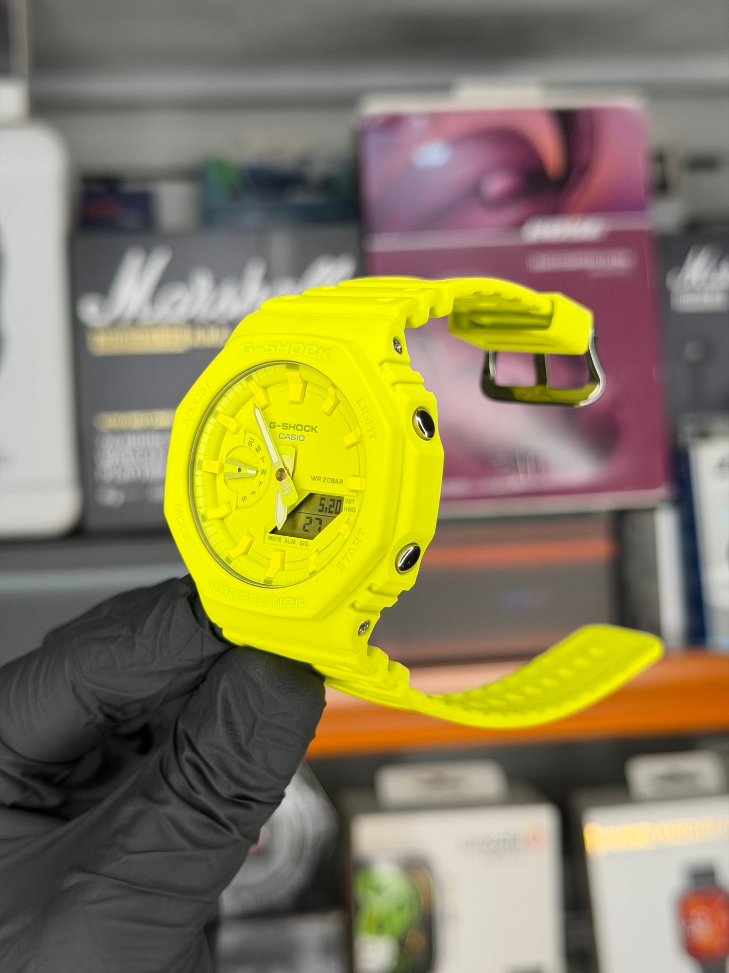 Casio Gshock - GA2100 YELLOW DIAL