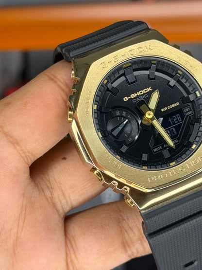 Casio G Shock - Gm 2100G - 1A9DR - OPENBOX( Real Pictures Uploaded With Serial Number)