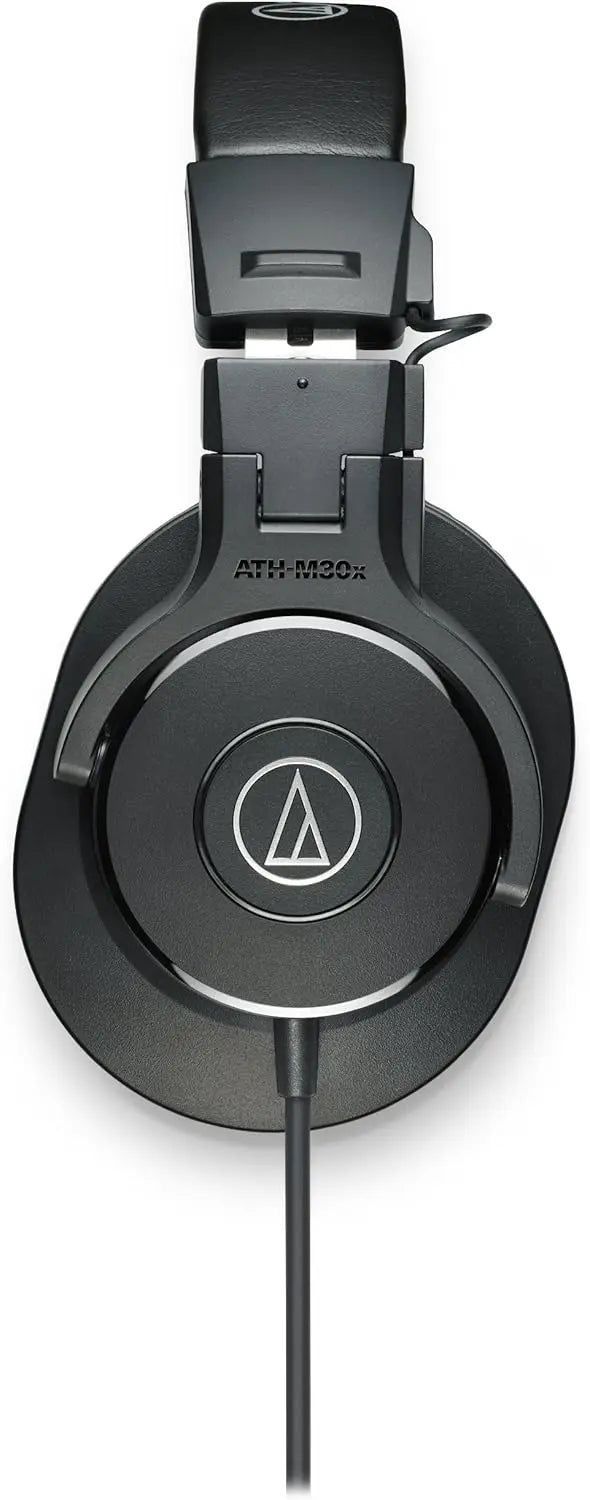 Audio-Technica ATH-M30X On-Ear Stereo Headphone (Black) Dabbakhul