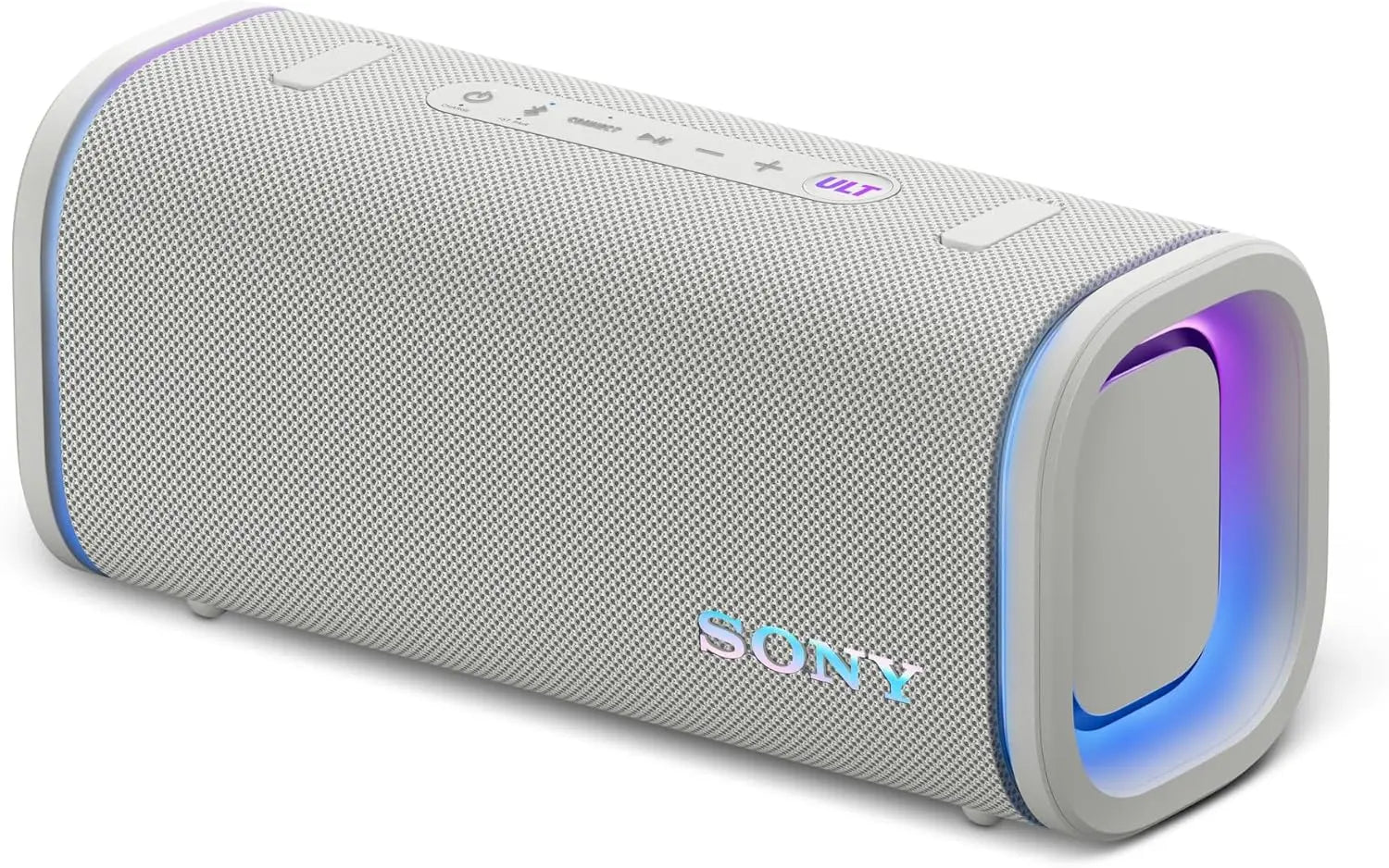 Sony New ULT Field 5 Wireless Bluetooth Speaker, 25hrs Playtime, Massive Bass, Shoulder Strap, Built in Power Bank, IP67 Water & Dustproof, Quick Charge, 360 Party Light, Party Connect Dabbakhul