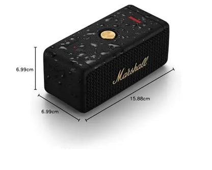 Marshall Emberton II Compact Portable Bluetooth Speaker with 30+ Hours of Playtime, (360° Sound), Dust & Waterproof (IP67) Dabbakhul