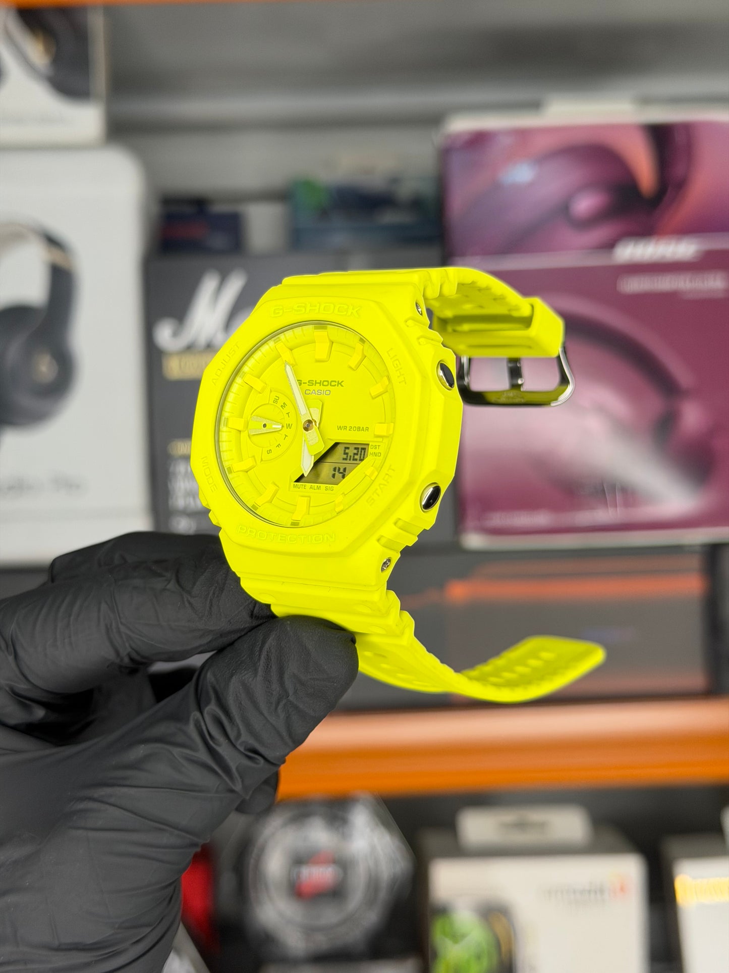 Casio Gshock - GA2100 YELLOW DIAL