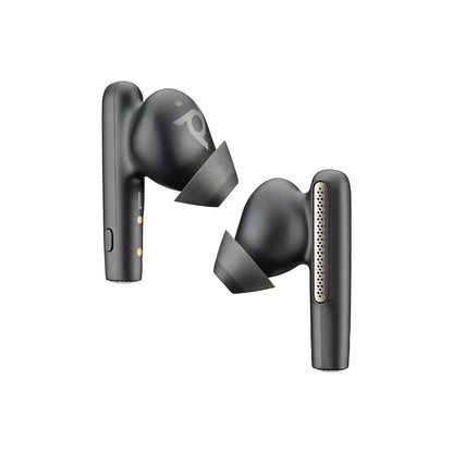 Poly Voyager Free 60 True Wireless Earbuds, in-Ear w/Noise-canceling mic, ANC, Black Dabbakhul