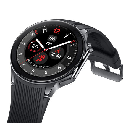 OnePlus Watch 2 with Wear OS 4,Snapdragon W5 Chipset,Upto 100hrs battery life,1.43’’ AMOLED Display,Stainless Steel & Sapphire Crystal build,Dual Frequency GPS,5 ATM, IP68 & BT Calling Dabbakhul