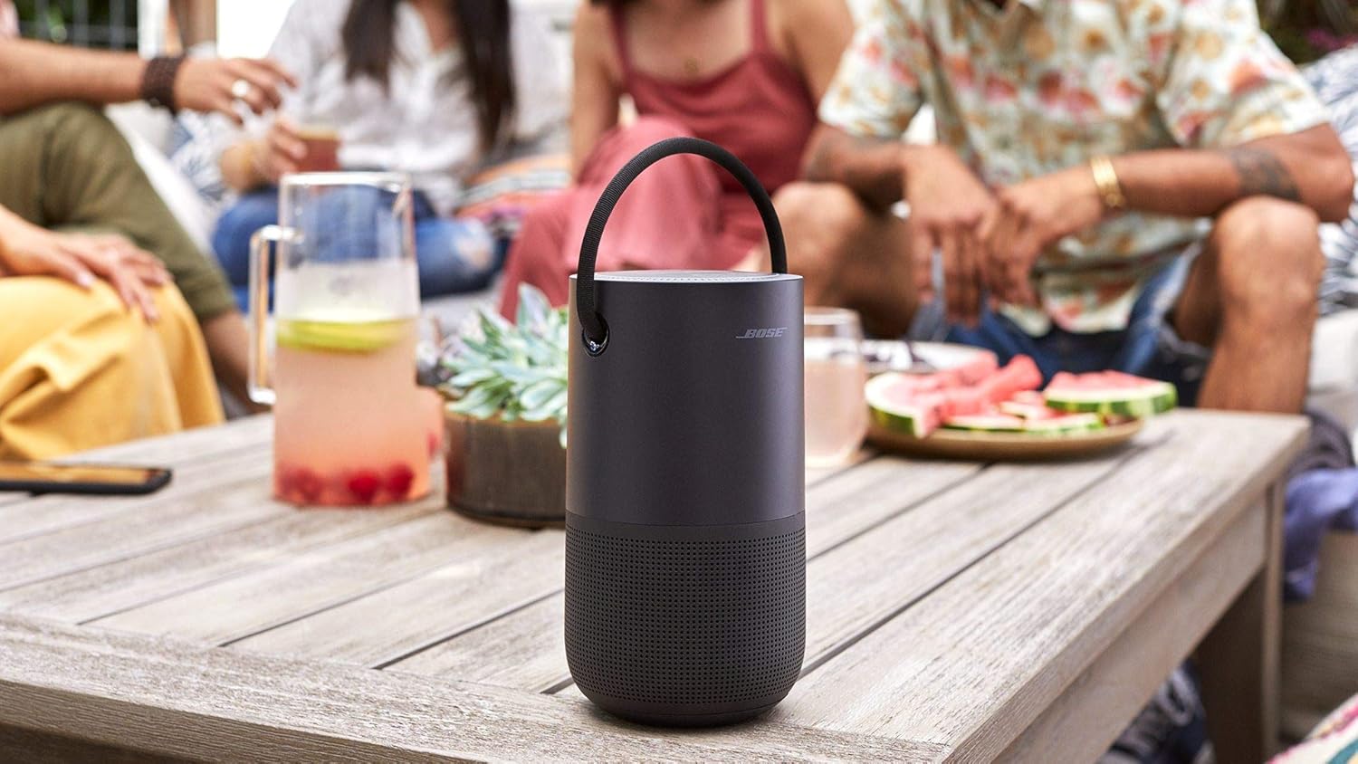 Bose Portable Smart Wireless Bluetooth Speaker with Alexa Voice Control Built-in, Wi-Fi Connectivity, 360° Sound, Powerful Bass Dabbakhul