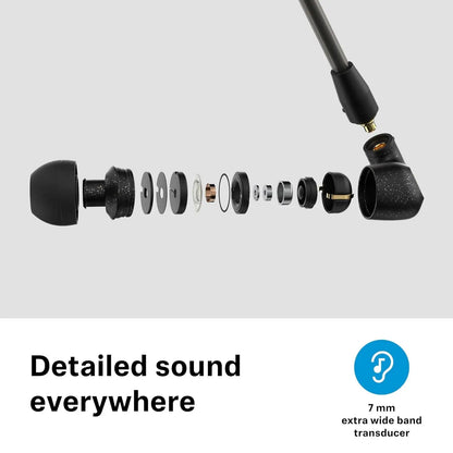 Sennheiser IE 300 in-Ear Hi-Res Audiophile Headphones (Black) Dabbakhul