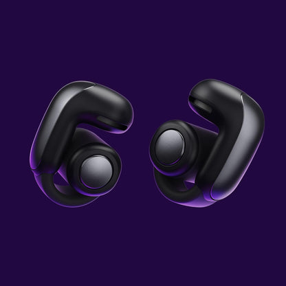 Bose New Ultra Open Earbuds with OpenAudio Technology, Open Ear Wireless Earbuds, Up to 48 Hours of Battery Life - Black